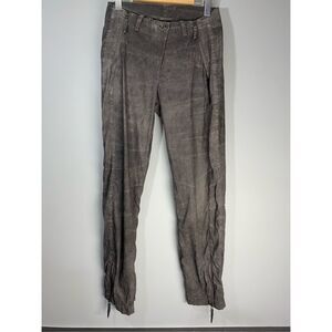 Size 38 Annette Görtz linen blend with beautiful zipper details at waist ankle